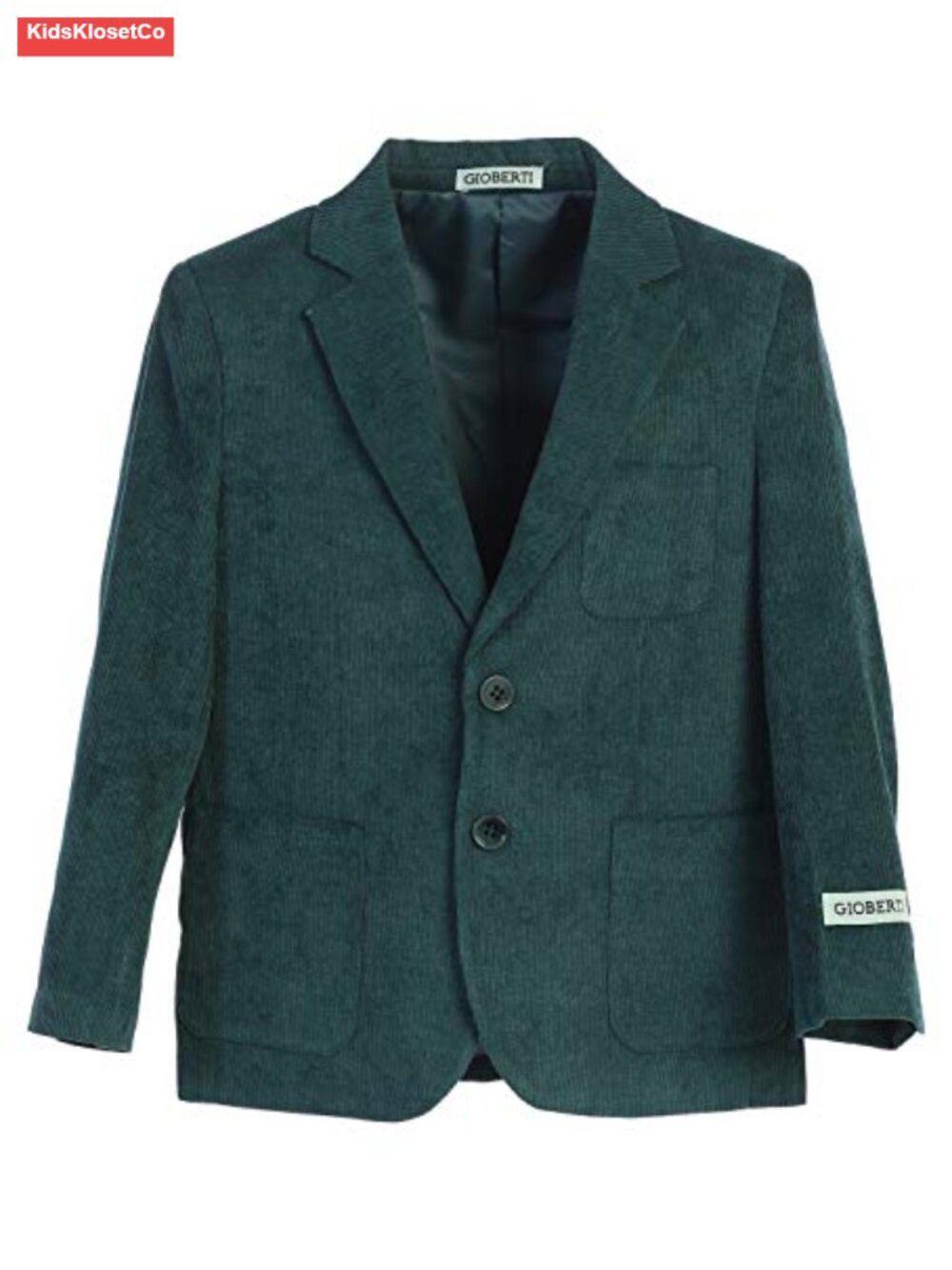 Boys Corduroy Blazer Jacket Elbow Patch Fully Lined Sport Coat